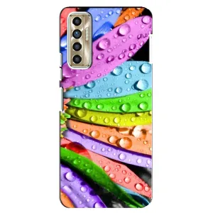 Чехлы (ART) Цветы на TECNO Camon 17P (CG7n) (VPrint) (Семицветик)