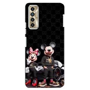 Чохол Disney Mouse TECNO Camon 17P (CG7n) (PREMIUMPrint) (Родина Маусів)