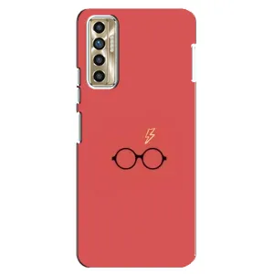 Чохли з Гаррі Поттером для TECNO Camon 17P (CG7n) (AlphaPrint) (шрам та окуляри)