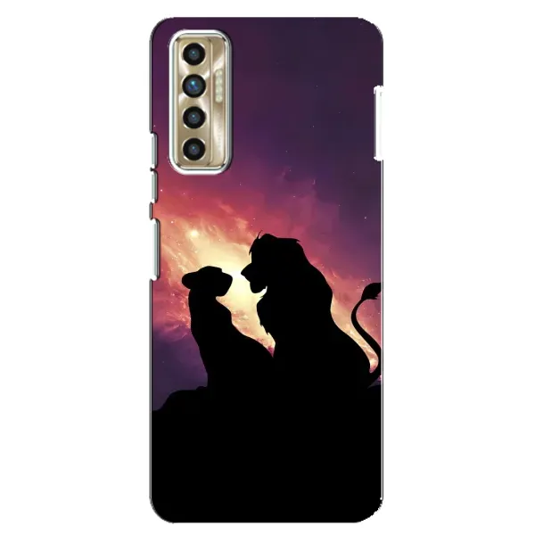 Чохол з принтом «Силует Сімба і Налу» для TECNO Camon 17P (CG7n)