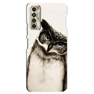 Чохол з пташками на TECNO Camon 17P (CG7n) (VPrint) (Сова)