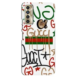 Бренднові Чохли для TECNO Camon 17P (CG7n) - (PREMIUMPrint) (Стиль GUUCI)