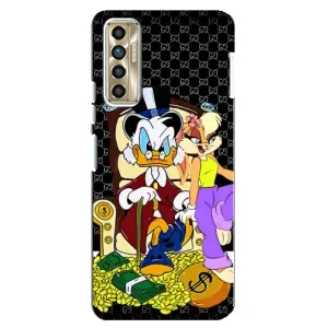 Чехли для TECNO Camon 17P (CG7n) - Скрудж МакДак Louis Vuitton (PREMIUMPrint) (Стильна Утка)