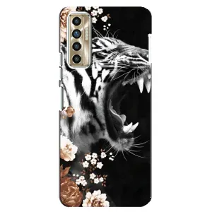 Чохли з картинкою животних TECNO Camon 17P (CG7n) (Стильний ТИГР)