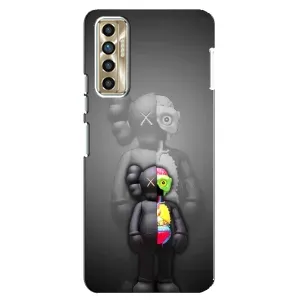 Чохли для TECNO Camon 17P (CG7n) - Bearbrick Louis Vuitton (PREMIUMPrint) (Тіло Bearbrick)