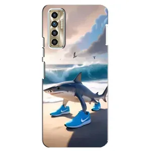 Чохол з мемом Тралалело тралала на TECNO Camon 17P (CG7n)