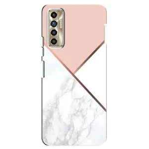 Мраморний чехол на TECNO Camon 17P (CG7n) (VPrint) (Тройний мрамор)