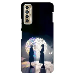 Чохли Венсдей на TECNO Camon 17P (CG7n) Уенсдей (AlphaPrint) (Венздей та Інід)