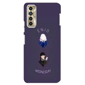 Чохли Венсдей на TECNO Camon 17P (CG7n) Уенсдей (AlphaPrint) (Венздей і подруга)
