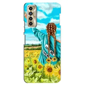 Чохол для Патріота України TECNO Camon 17P (CG7n) - (AlphaPrint) (Україночка)