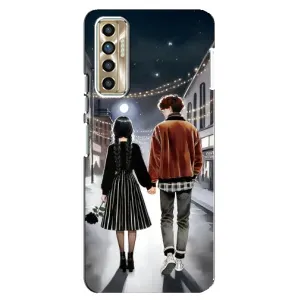 Чохол з дизайном Венздей 2 на TECNO Camon 17P (CG7n) (Венздей та Тайлер)