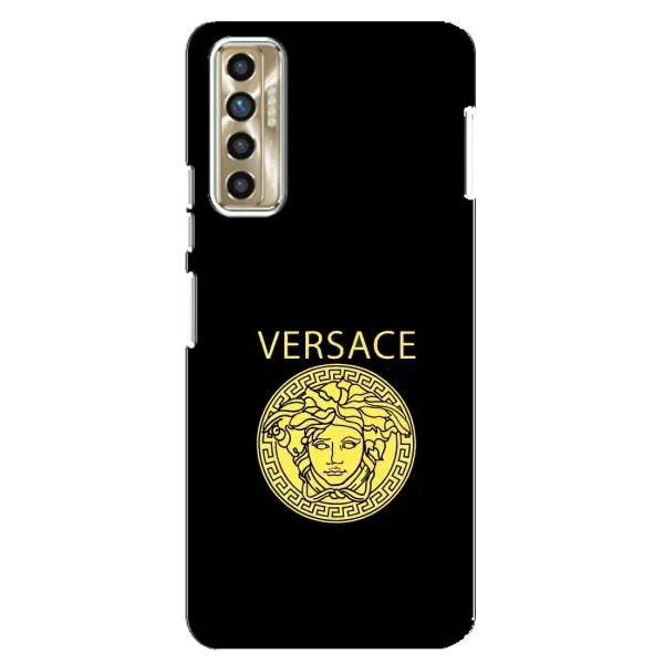 Чехол с принтом «Versace» для TECNO Camon 17P (CG7n)