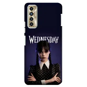 Чохли Венсдей на TECNO Camon 17P (CG7n) Уенсдей (AlphaPrint) (Wednesday)