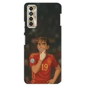 Чохол з футболістом Ламін Ямаль TECNO Camon 17P (CG7n) (Ямаль аніме)