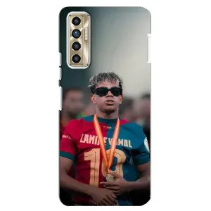 Чохол з футболістом Ламін Ямаль TECNO Camon 17P (CG7n) (Ямаль Барса)