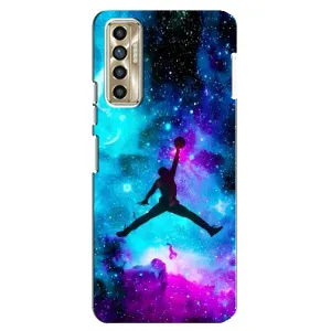 Чехлы для TECNO Camon 17P (CG7n) - с картинкой JORDAN (AlphaPrint) (Яркий Джордан)