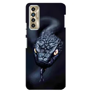 Чохол з картинкою 'Хижаки' для TECNO Camon 17P (CG7n) (Чорна змія)