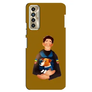 Чохли з картинкою собаки Патрон для TECNO Camon 17P (CG7n) (AlphaPrint) (ЗСУ Патрон)