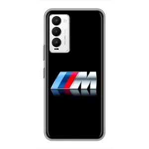 Чехол для Техно Камон 18 / Камон 18п - с принтом БМВ (AlphaPrint) (AMG)