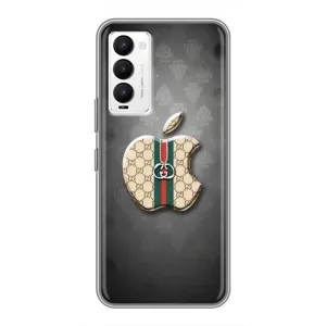 Чохли GUCCI для ТЕКНО Камон 18 / Камон 18П (AlphaPrint) (Apple gucci)