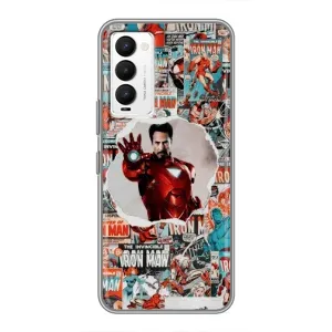 Чохли з героями Марвел Tecno Camon 18 / Camon 18P (VPrint)