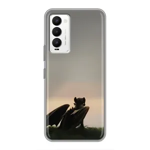 Чохол як приборкати дракона на Tecno Camon 18 / Camon 18P (Беззубик)