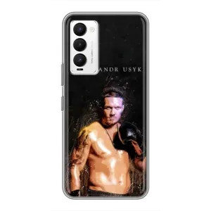 Чехол с принтом «Боксер Александр Усик» для TECNO Camon 18 / Camon 18P
