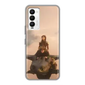 Чохол як приборкати дракона на Tecno Camon 18 / Camon 18P (Фільм дракон)