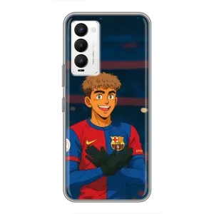 Чохол з футболістом Ламін Ямаль Tecno Camon 18 / Camon 18P (Футболіст Ямаль)