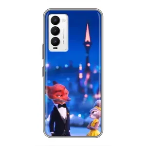 Чохол Зоотрополіс на Tecno Camon 18 / Camon 18P (Романтичний вечір Зоотрополіс)