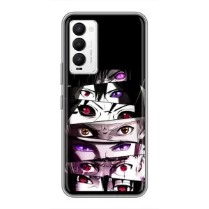 Чехол с принтом «Глаза Anime» для TECNO Camon 18 / Camon 18P