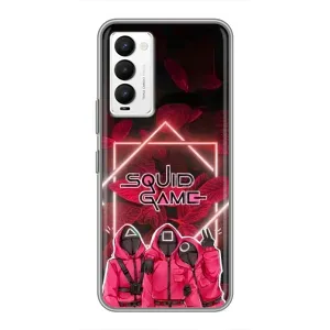 Чехол с принтом «Охранники Игра кальмара» для TECNO Camon 18 / Camon 18P