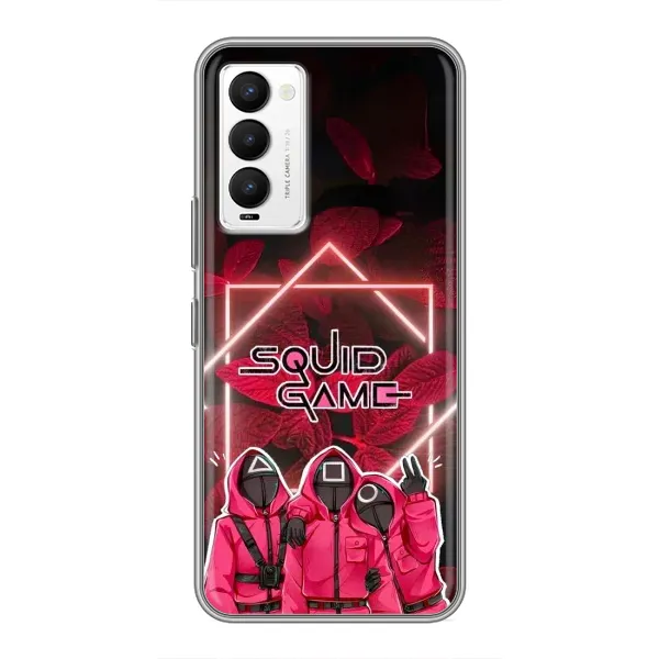Чехол с принтом «Охранники Игра кальмара» для TECNO Camon 18 / Camon 18P
