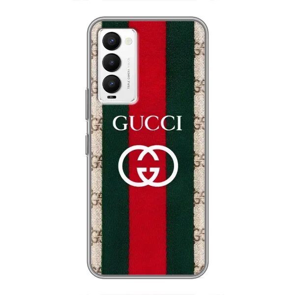 Чехол с принтом «Gucci дизайн» для TECNO Camon 18 / Camon 18P