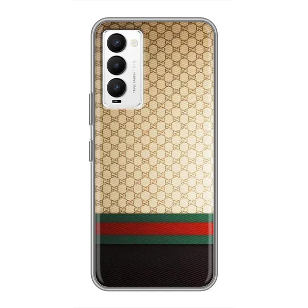 Чехол с принтом «Гуччи Фон» для TECNO Camon 18 / Camon 18P