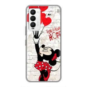 Чохол Disney Mouse Tecno Camon 18 / Camon 18P (PREMIUMPrint) (Heart Minni)
