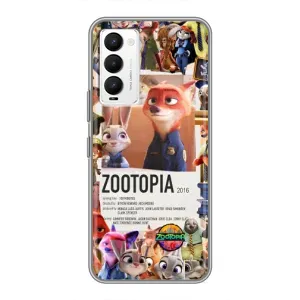 Чохол Зоотрополіс на Tecno Camon 18 / Camon 18P (Постер Зоотрополіс)