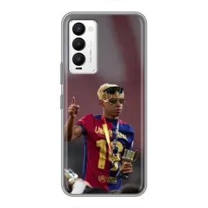 Чохол з футболістом Ламін Ямаль Tecno Camon 18 / Camon 18P (Lamine Yamal)