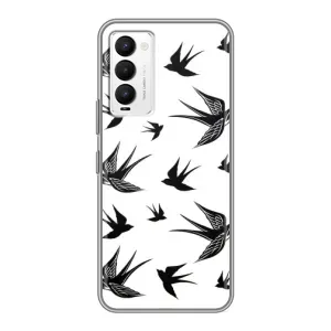Чохол з пташками на Tecno Camon 18 / Camon 18P (VPrint)