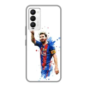 Чехлы Месси для Tecno Camon 18 / Camon 18P (AlphaPrint) (Лео Месси)
