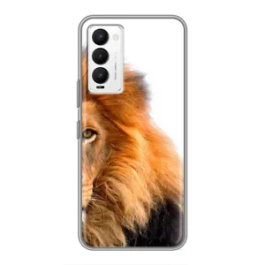 Чохли з картинкою животних Tecno Camon 18 / Camon 18P (Лев грива)