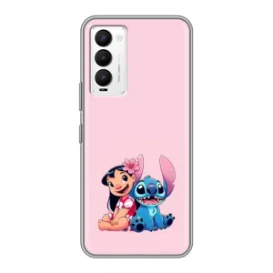 Чохол з принтом Стіч на TECNO Camon 18 / Camon 18P (Ліло і Стіч)