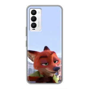 Чохол Зоотрополіс на Tecno Camon 18 / Camon 18P (Лис Нік)