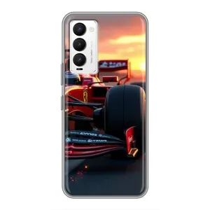 Чохол Формула1 на Tecno Camon 18 / Camon 18P (Макларен на заході)