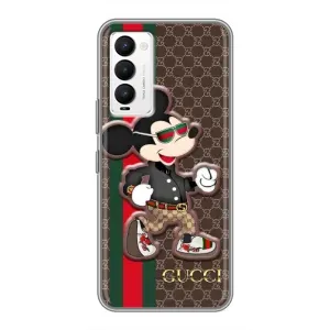 Чохли GUCCI для ТЕКНО Камон 18 / Камон 18П (AlphaPrint) (Маус Гуччі)