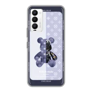 Круті Чохли Луі Віттон для Tecno Camon 18 / Camon 18P (AlphaPrint) (Медведик LV)