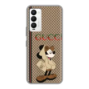 Чохли GUCCI для ТЕКНО Камон 18 / Камон 18П (AlphaPrint) (Mickey GUCCI)