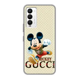 Чохол Disney Mouse Tecno Camon 18 / Camon 18P (PREMIUMPrint) (Mikki Gucci)