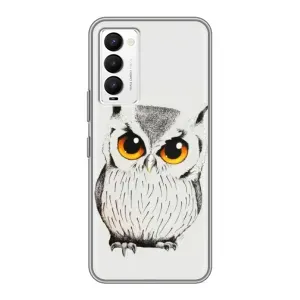 Чохол з пташками на Tecno Camon 18 / Camon 18P (VPrint) (Мила Сова)