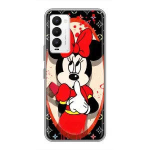 Чохол Disney Mouse Tecno Camon 18 / Camon 18P (PREMIUMPrint) (Мінні Маус ЛВ)